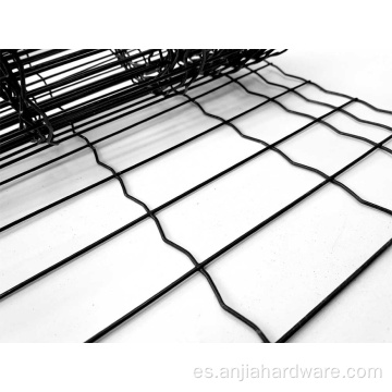 valla de alambre de holandés de 50x75 mm con recubrimiento con recubrimiento en polvo